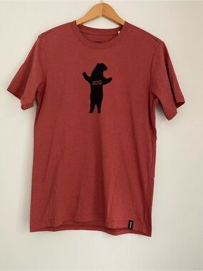 Prana bear hug graphic T-shirt medium